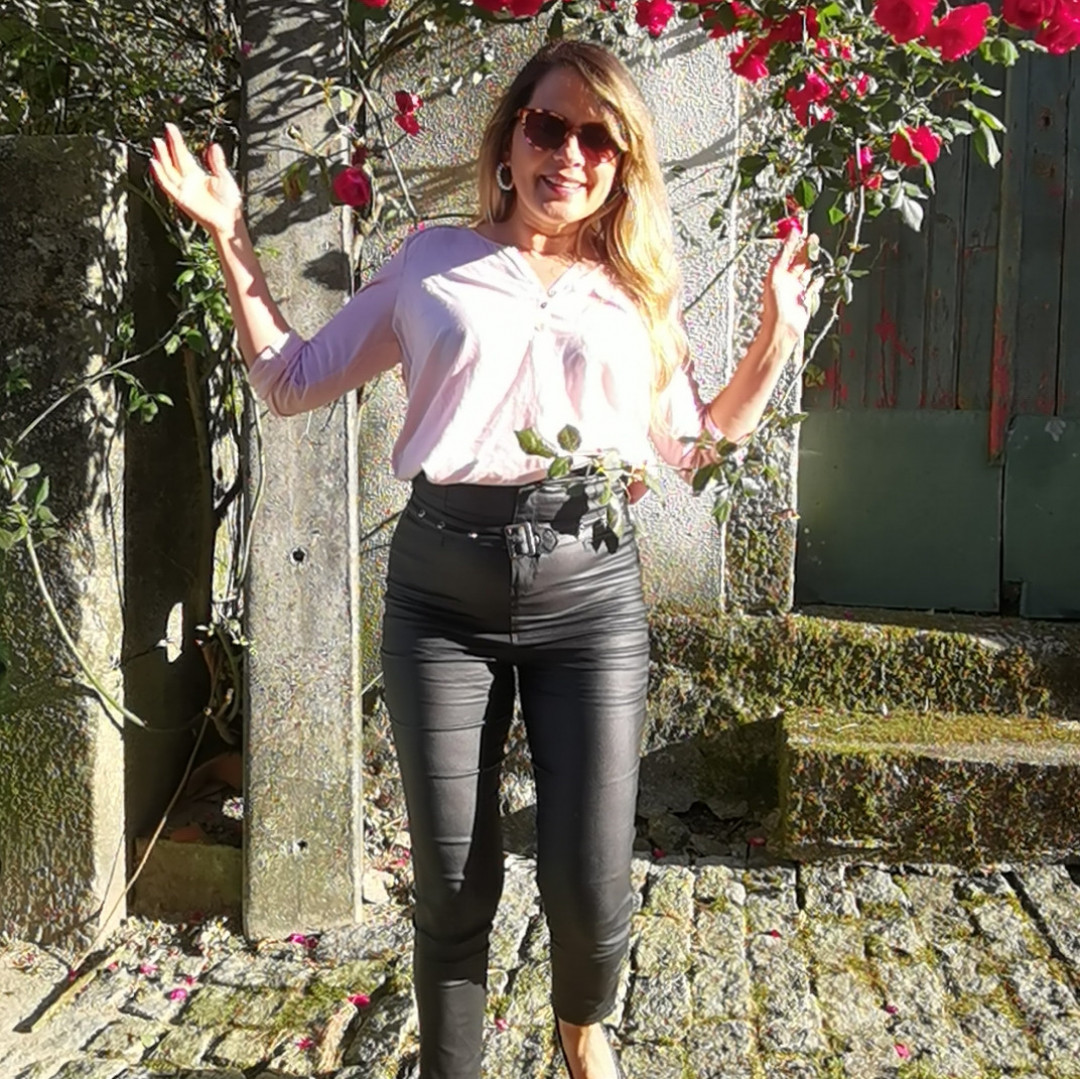 Leather Pants Outdoors pics